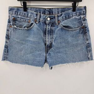 Levis 34 shorts cutoff vacation summer